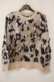 Garde-robe - Pull - Zwart-grijs