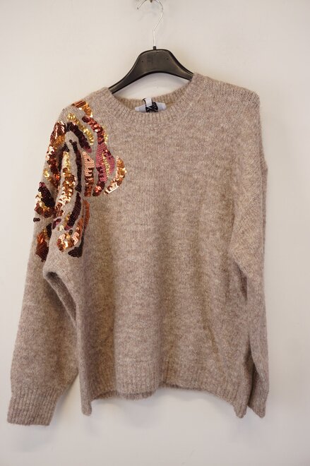 Garde-robe - Pull - Taupe