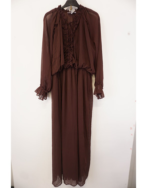 Garde-robe - Lang kleed - Bruin