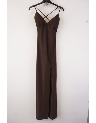 Garde-robe - Lang kleed - Bruin