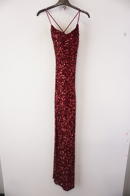 Garde-robe - Lang kleed - Bordeaux