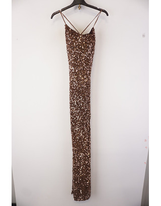 Garde-robe - Lang kleed - Bruin