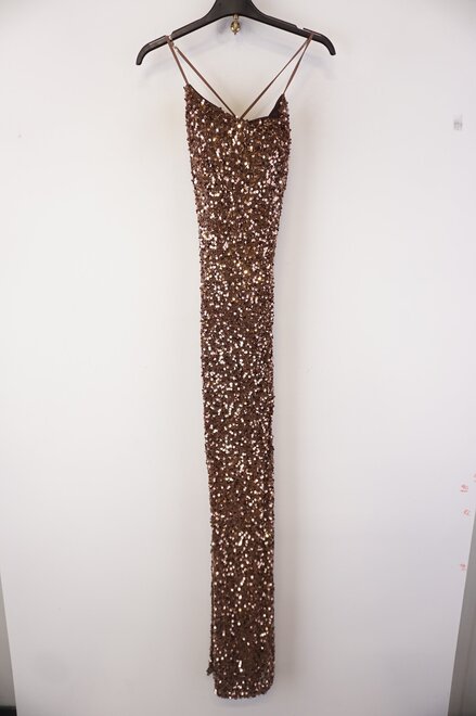 Garde-robe - Lang kleed - Bruin