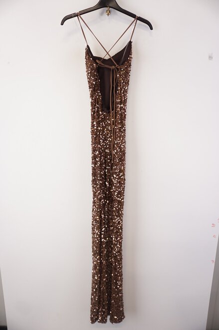 Garde-robe - Lang kleed - Bruin