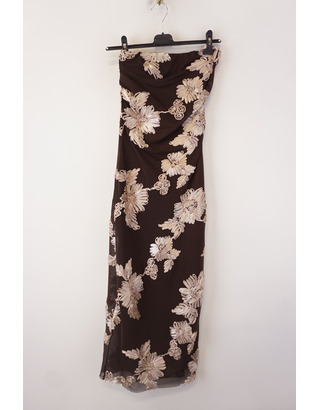 Garde-robe - Halflang Kleedje - Bruin