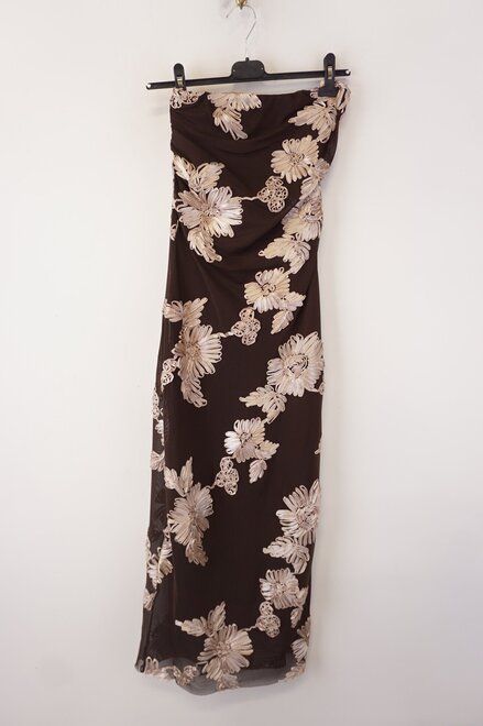 Garde-robe - Halflang Kleedje - Bruin