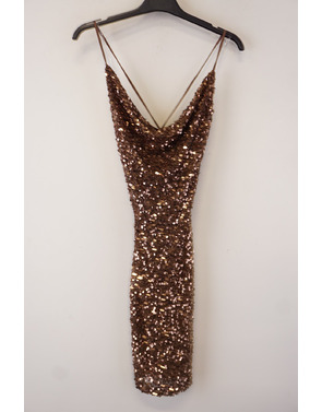 Garde-robe - Kort Kleedje - Bruin