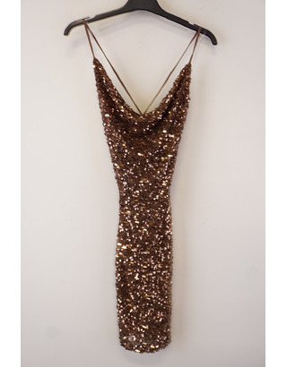 Garde-robe - Kort Kleedje - Bruin