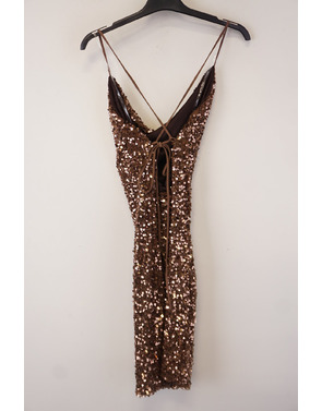 Garde-robe - Kort Kleedje - Bruin