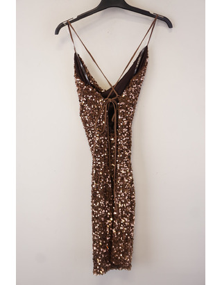 Garde-robe - Kort Kleedje - Bruin