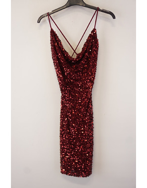 Garde-robe - Kort Kleedje - Bordeaux