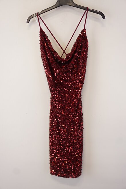 Garde-robe - Kort Kleedje - Bordeaux