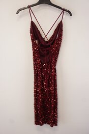 Garde-robe - Kort Kleedje - Bordeaux