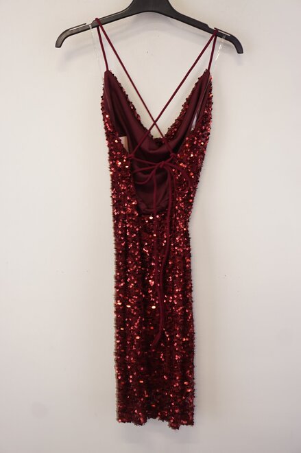 Garde-robe - Kort Kleedje - Bordeaux