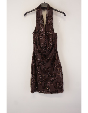 Garde-robe - Kort Kleedje - Bruin