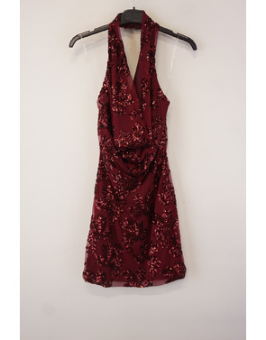 Garde-robe - Kort Kleedje - Bordeaux