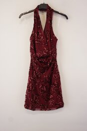 Garde-robe - Kort Kleedje - Bordeaux