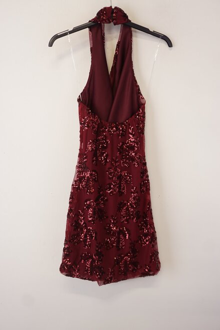 Garde-robe - Kort Kleedje - Bordeaux