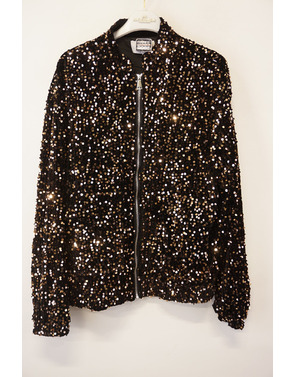 Garde-robe - Jas - Zwart-goud