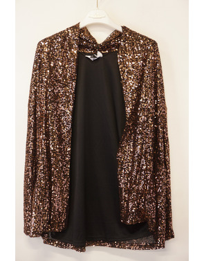 Garde-robe - Gilet - Zwart-brons