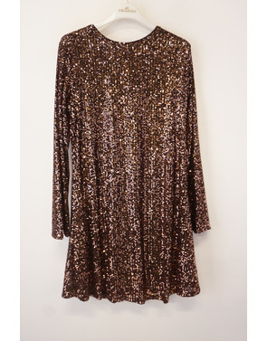 Garde-robe - Kort Kleedje - Bruin