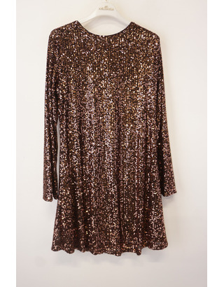 Garde-robe - Kort Kleedje - Bruin