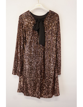 Garde-robe - Kort Kleedje - Bruin