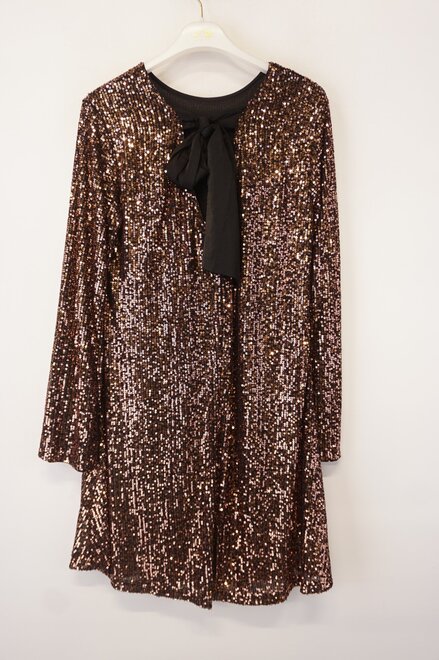 Garde-robe - Kort Kleedje - Bruin