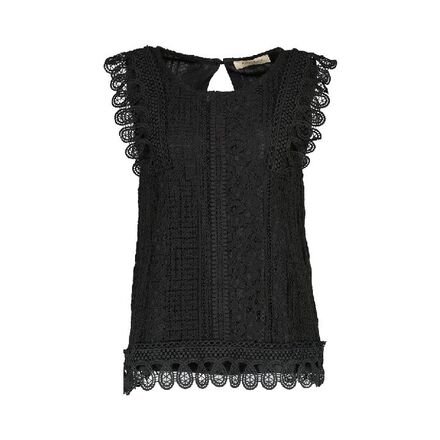 Amelie &amp; Amelie - Top - Zwart