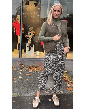 Ydence - Lange Rok - Grijs