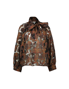 Amelie &amp; Amelie - Blouse - Bruin