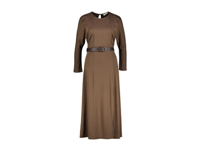 Amelie & Amelie - Halflang Kleedje - Bruin