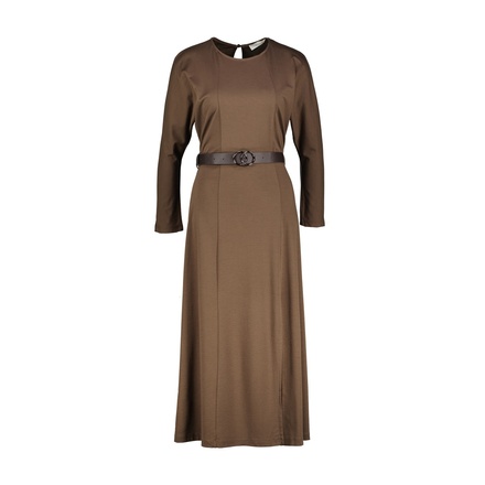 Amelie &amp; Amelie - Halflang Kleedje - Bruin