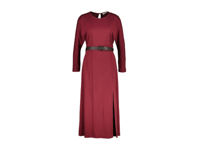 Amelie & Amelie - Halflang Kleedje - Bordeaux