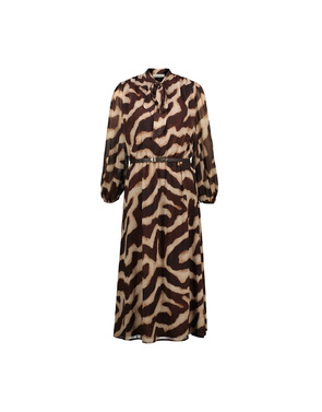 Amelie &amp; Amelie - Halflang Kleedje - Bruin