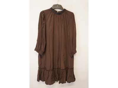 Xandres - Halflang Kleedje - Bruin