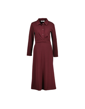 Amelie &amp; Amelie - Halflang Kleedje - Bordeaux