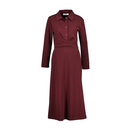 Amelie &amp; Amelie - Halflang Kleedje - Bordeaux