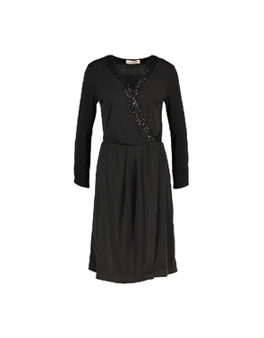 Amelie &amp; Amelie - Halflang Kleedje - Zwart