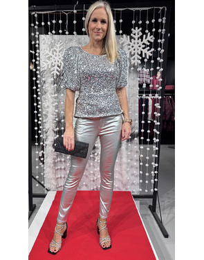 Garde-robe - Lange Broek - Zilver