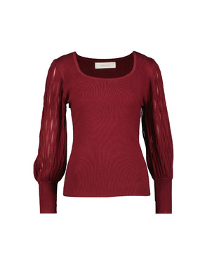 Amelie &amp; Amelie - Pull - Bordeaux