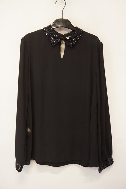 Amelie &amp; Amelie - Blouse - Zwart