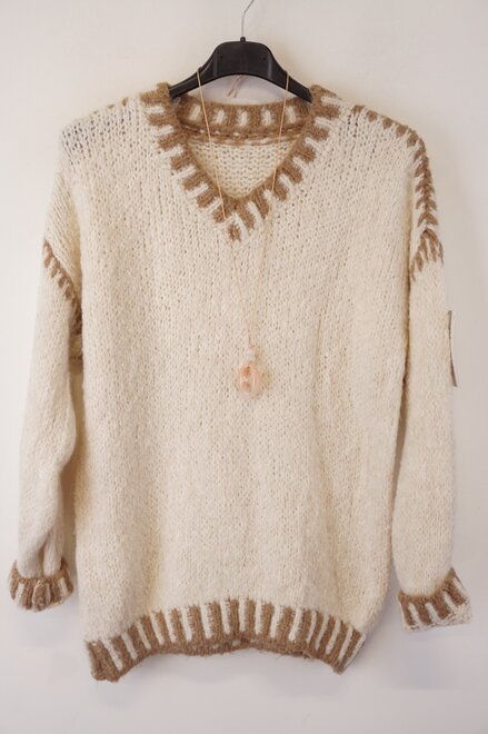 Garde-robe - Pull - Ecru