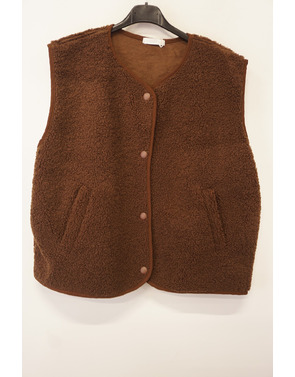 Garde-robe - body warmer - Bruin