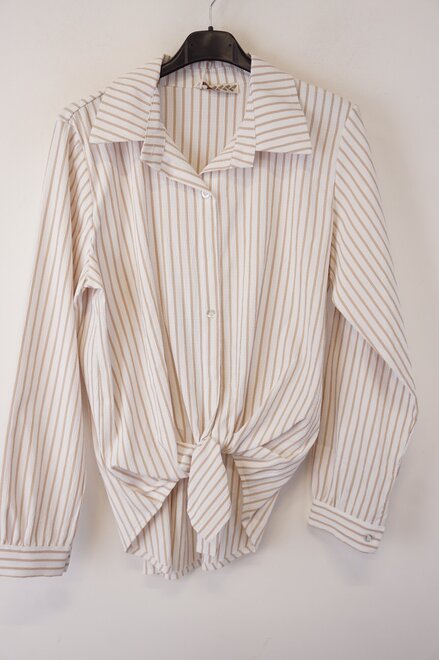 Garde-robe - Blouse - Beige-ecru