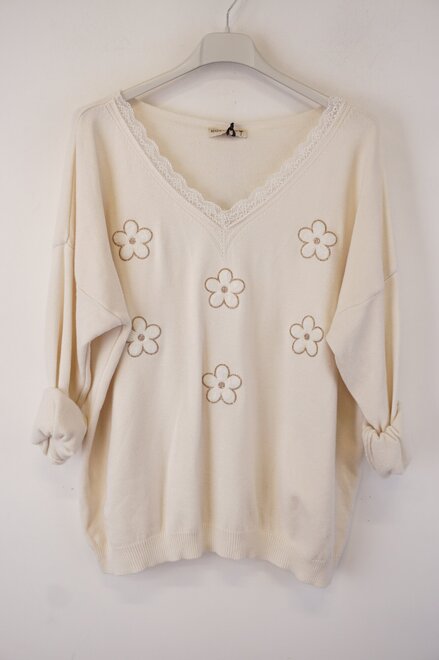 Garde-robe - Pull - Ecru