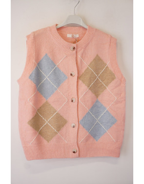 Garde-robe - Gilet - Roze