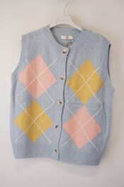 Garde-robe - Gilet - Blauw