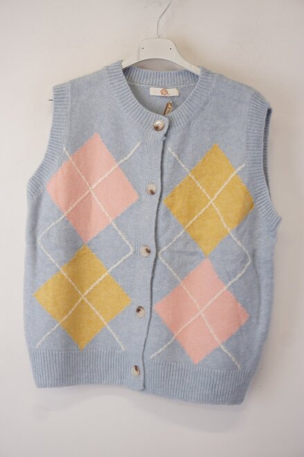 Garde-robe - Gilet - Blauw