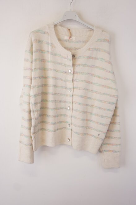 Garde-robe - Gilet - Ecru